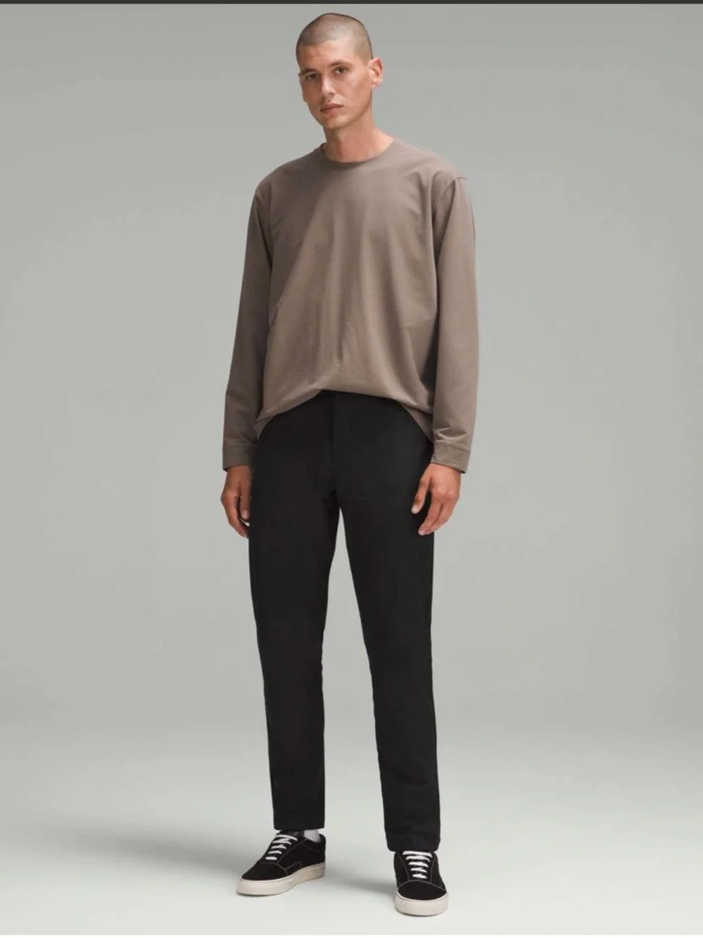 Lululemon ABC Classic-Fit Pant Warpstreme black 36 waist travel casual